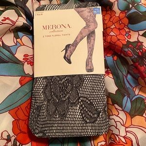 Merona Floral Tights